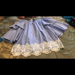 Summer off shoulder Shirt